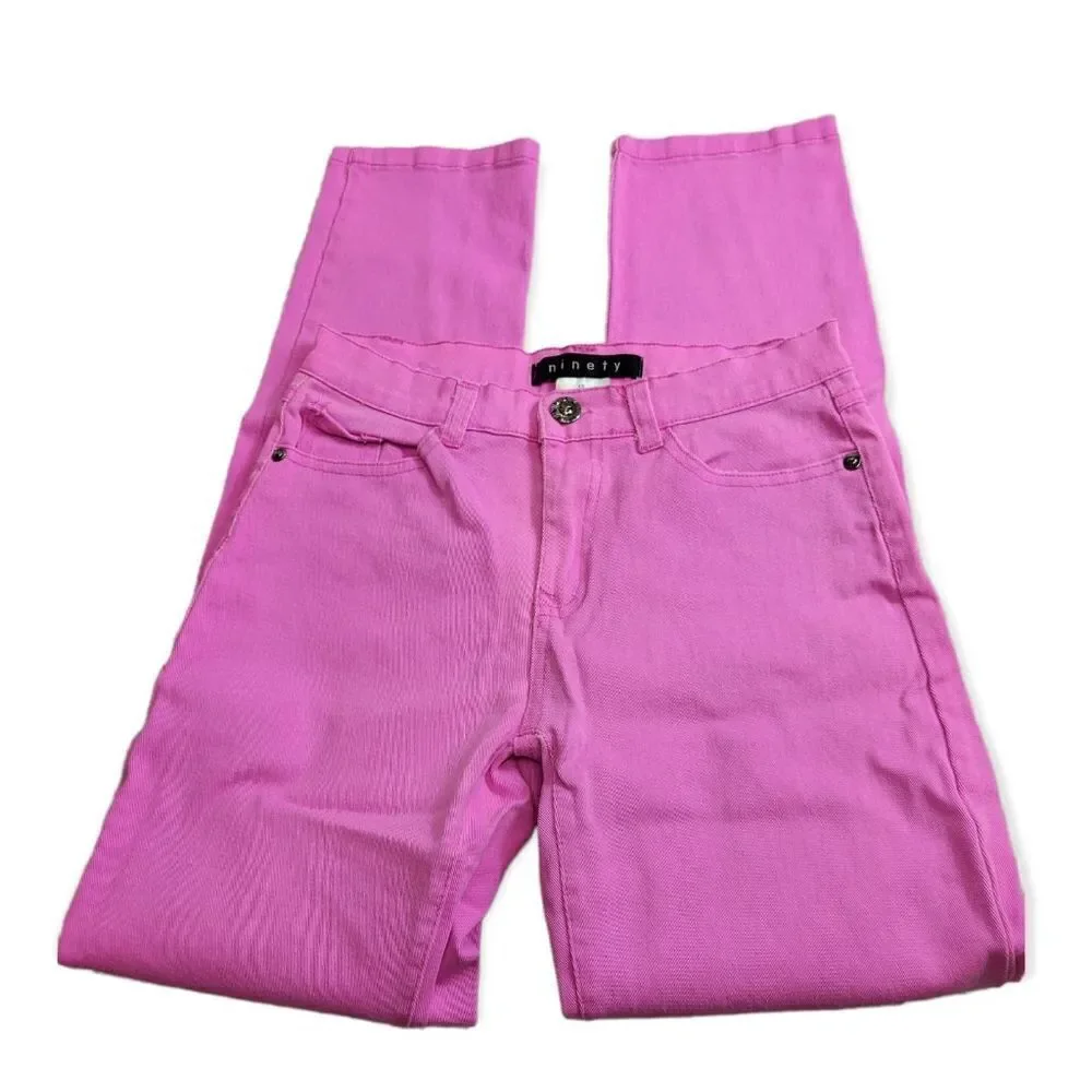 Ninety pink jeans 12